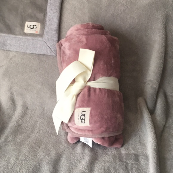 UGG Bedding Ugg Duffield Throw Blanket Pink Dawn Poshmark